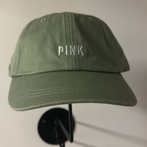 pink baseball hat